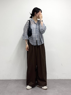 tntun0さん（骨格ナチュラル・レディース・166cm）の夏コーディネート