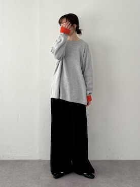 「CIAOPANIC TYPY（チャオパニックティピー）のアイテム（パンツ）」を使った、tntun0さん（レディース・166cm）の春コーディネート