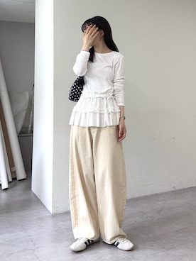 tntun0さん（骨格ナチュラル・レディース・166cm）の夏コーディネート