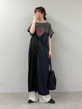 「etsinta（エシンタ）のアイテム」を使った、tntun0さん（レディース・166cm）の春コーディネート