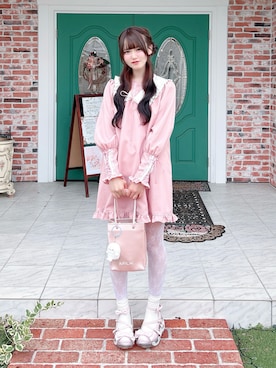 「MILK（ミルク）のアイテム」を使った、およよさん（レディース・162cm）の春コーディネート