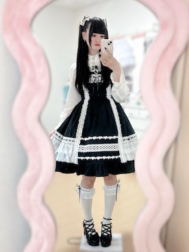 「アイテム（ヘアピン）」を使った、およよさん（レディース・162cm）の秋コーディネート