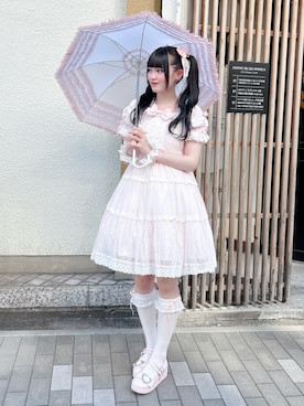 「ロリィタ」｜およよさん（レディース・163cm）の夏コーディネート