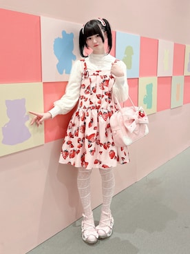 「アイテム（ヘアピン）」を使った、およよさん（レディース・162cm）の秋コーディネート