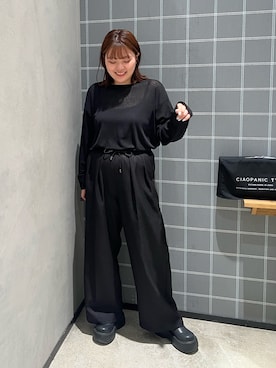 「CIAOPANIC TYPY（チャオパニックティピー）のアイテム（ブーツ）」を使った、fujikurayuiiさん（レディース・157cm）の夏コーディネート