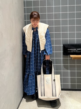 「CIAOPANIC TYPY（チャオパニックティピー）のアイテム（ワンピース/ドレス）」を使った、fujikurayuiiさん（レディース・157cm）の夏コーディネート