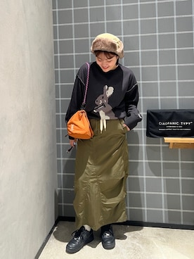 fujikurayuiiさん（レディース・157cm）の秋コーディネート