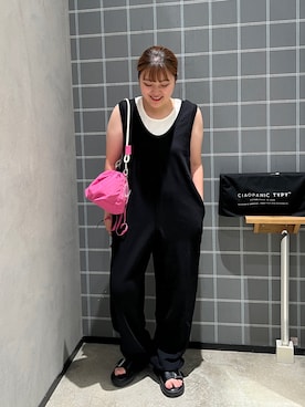 「CIAOPANIC TYPY（チャオパニックティピー）のアイテム」を使った、fujikurayuiiさん（レディース・157cm）の夏コーディネート