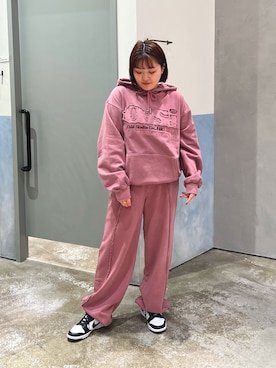 「ODD STUDIO（オッドスタジオ）のアイテム」を使った、fujikurayuiiさん（レディース・157cm）の冬コーディネート