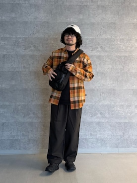 「秋のシャツ着こなし術」｜nakaiさん（メンズ・168cm）の秋コーディネート