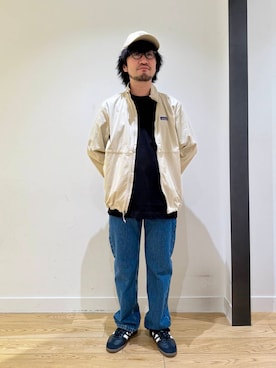 「FRUIT OF THE LOOM（フルーツオブザルーム）のアイテム」を使った、nakaiさん（メンズ・168cm）の春コーディネート