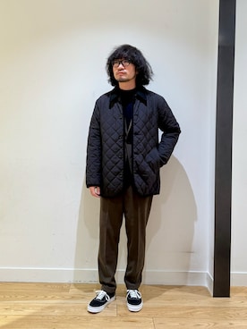 「アイテム（その他アウター）」を使った、nakaiさん（メンズ・168cm）の冬コーディネート