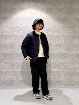 「アイテム（ブレスレット）」を使った、nakaiさん（メンズ・168cm）の秋コーディネート