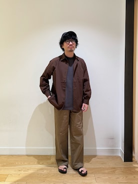 「URBAN RESEARCH DOORS（アーバンリサーチドアーズ）のアイテム（Tシャツ/カットソー）」を使った、nakaiさん（メンズ・168cm）の秋コーディネート