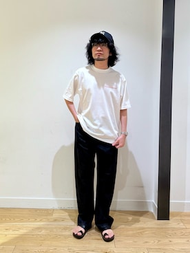 「Lee（リー）のアイテム」を使った、nakaiさん（メンズ・168cm）の夏コーディネート