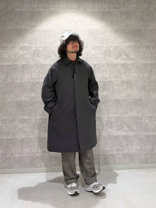 comoli ウールメルトンステンカラーコート COMOLI コモリ キャバリーメルトンステンカラーコート セール