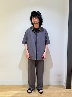 「機能性素材」｜nakaiさん（メンズ・168cm）の夏コーディネート