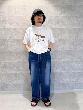 「初夏のお出掛けコーデ」｜nakaiさん（メンズ・168cm）の夏コーディネート