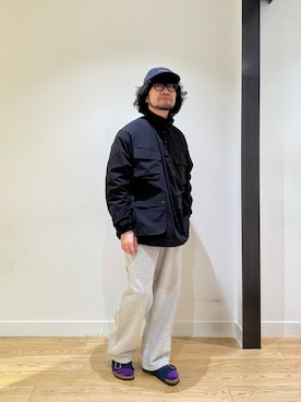 「アイテム（その他トップス）」を使った、nakaiさん（メンズ・168cm）の冬コーディネート