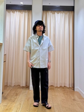 「URBAN RESEARCH DOORS（アーバンリサーチドアーズ）のアイテム（キャップ）」を使った、nakaiさん（メンズ・168cm）の秋コーディネート