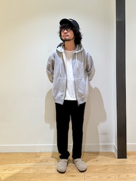 「URBAN RESEARCH DOORS（アーバンリサーチドアーズ）のアイテム（サンダル）」を使った、nakaiさん（メンズ・168cm）の秋コーディネート