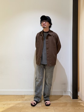 「URBAN RESEARCH（アーバンリサーチ）のアイテム（キャップ）」を使った、nakaiさん（メンズ・168cm）の秋コーディネート