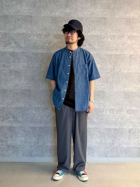 「snowpeak」｜nakaiさん（メンズ・168cm）の春コーディネート