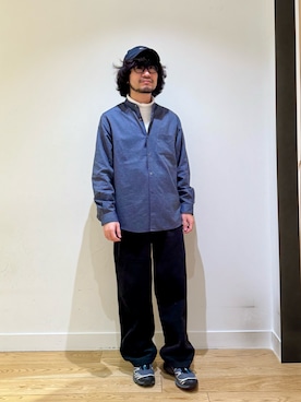 「季節の変わり目羽織コーデ」｜nakaiさん（メンズ・168cm）の秋コーディネート