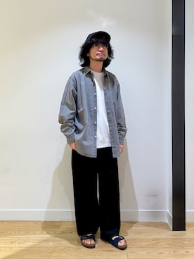 「Lee（リー）のアイテム」を使った、nakaiさん（メンズ・168cm）の夏コーディネート