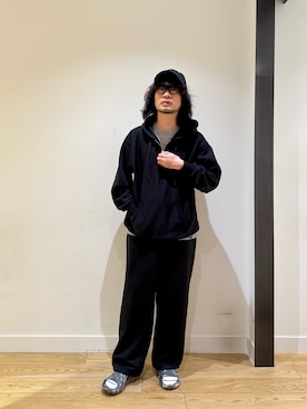 「MERRELL（メレル）のアイテム（サンダル）」を使った、nakaiさん（メンズ・168cm）の秋コーディネート