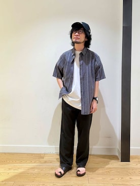 「初夏のお出掛けコーデ」｜nakaiさん（メンズ・168cm）の夏コーディネート