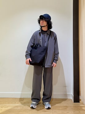 「秋のシャツ着こなし術」｜nakaiさん（メンズ・168cm）の秋コーディネート