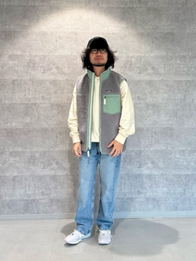 「アイテム（スウェット）」を使った、nakaiさん（メンズ・168cm）の秋コーディネート