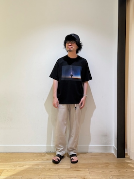 「URBAN RESEARCH（アーバンリサーチ）のアイテム（キャップ）」を使った、nakaiさん（メンズ・168cm）の夏コーディネート
