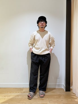 「EKAL（エカル）のアイテム」を使った、nakaiさん（メンズ・168cm）の夏コーディネート