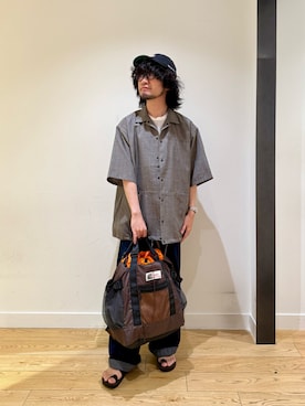 「URBAN RESEARCH DOORS（アーバンリサーチドアーズ）のアイテム（キャップ）」を使った、nakaiさん（メンズ・168cm）の夏コーディネート