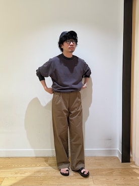 「URBAN RESEARCH DOORS（アーバンリサーチドアーズ）のTGF × Ryo Takemasa フェスCAP（キャップ、ブラック系）」を使った、nakaiさん（メンズ・168cm）の夏コーディネート