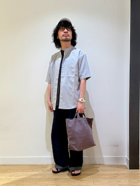 「アイテム（アナログ腕時計）」を使った、nakaiさん（メンズ・168cm）の夏コーディネート
