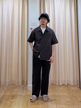 「EKAL（エカル）のアイテム」を使った、nakaiさん（メンズ・168cm）の秋コーディネート