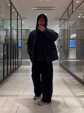 たうけんさん（メンズ・177cm）の冬コーディネート