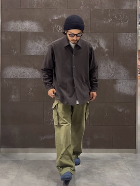 「アイテム（ファッション雑貨）」を使った、たうけんさん（メンズ・177cm）の秋コーディネート
