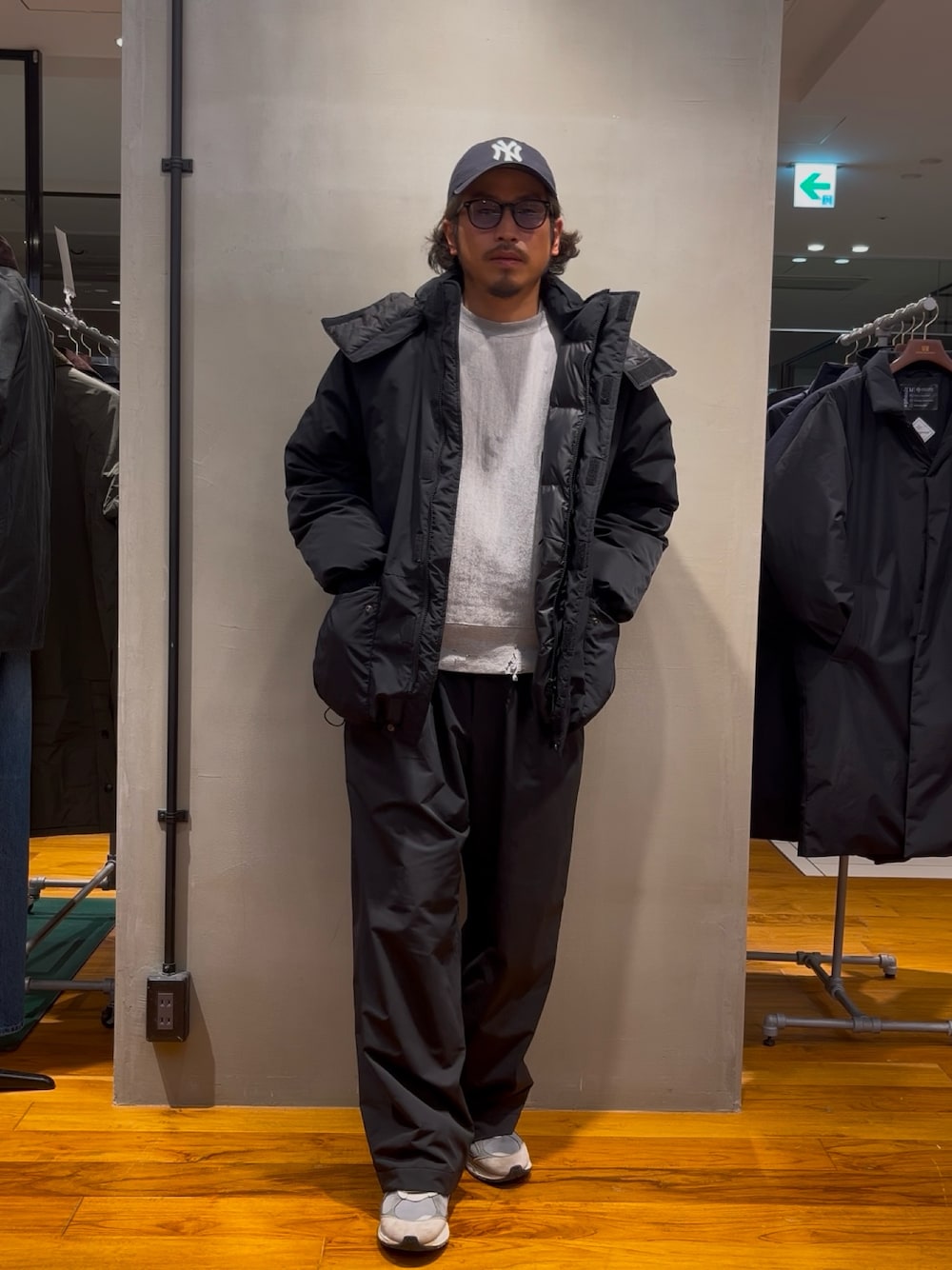 WIDE DAD DOWN PARKA 黒　サイズ2 URBAN RESEARCH（アーバンリサーチ）の「WIDE DAD DOWN PARKA