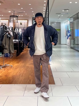 たうけんさん（メンズ・177cm）の秋コーディネート