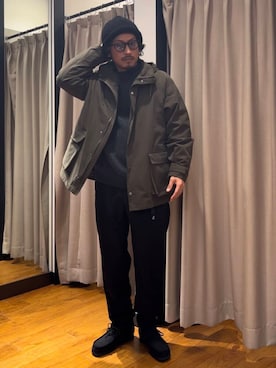 たうけんさん（メンズ・177cm）の秋コーディネート