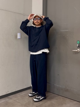 たうけんさん（メンズ・177cm）の春コーディネート