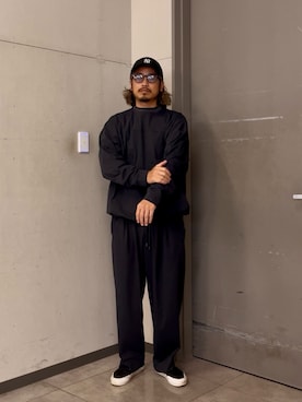 「アイテム（スリッポン）」を使った、たうけんさん（メンズ・177cm）の夏コーディネート