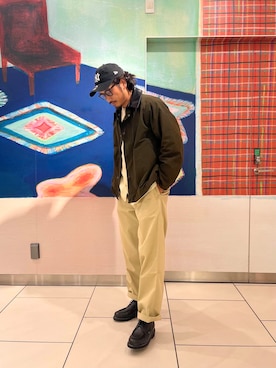 たうけんさん（メンズ・177cm）の秋コーディネート