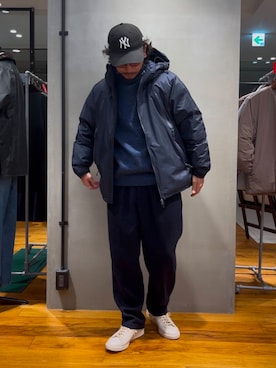 たうけんさん（メンズ・177cm）の冬コーディネート