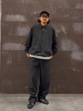 「セットアップ」｜たうけんさん（メンズ・177cm）の秋コーディネート