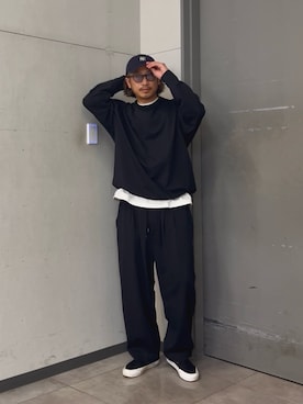 「VANS（バンズ）のアイテム（シューズ）」を使った、たうけんさん（メンズ・177cm）の春コーディネート